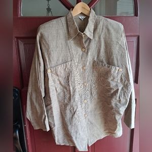 Oversized vintage long sleeves shirt